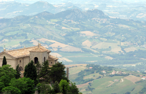 panorama san marino