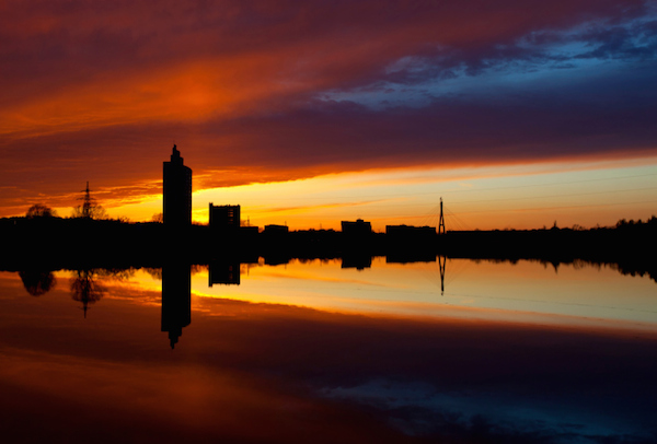 tramonto estonia