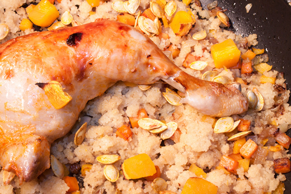 pollo e couscous